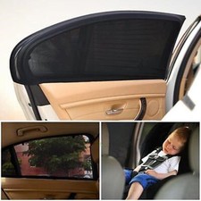 2Pcs Car Sun Shade Mesh Blind