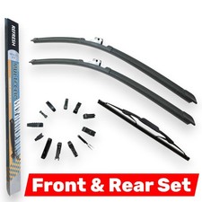 Aero Flat Front Rear Wiper