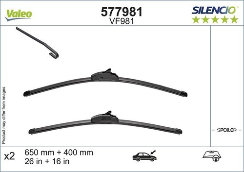 Valeo 577981 wiper blade front - wiper,